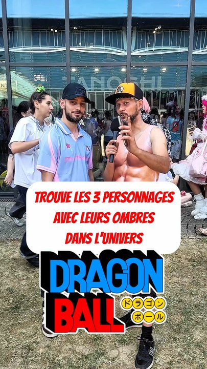Trouve les 3 personnages de l'univers DRAGON BALL avec leurs ombres feat Sarkas