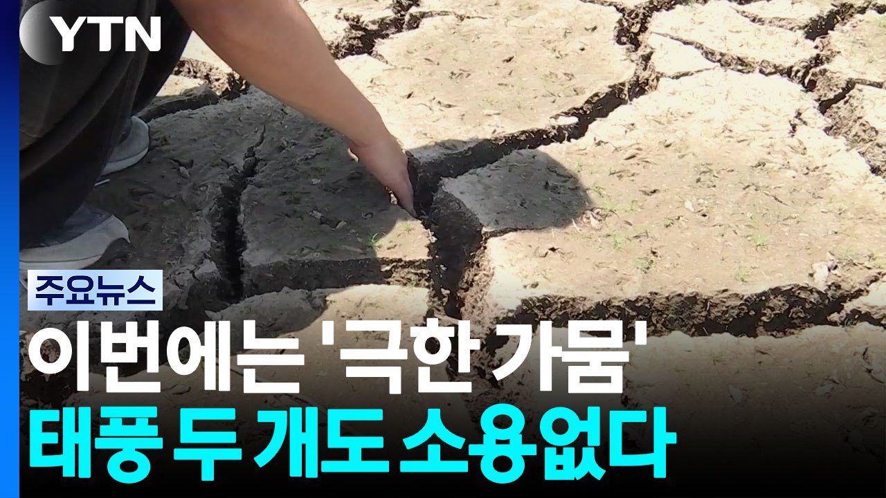 이번에는 '극한 가뭄'...태풍 두 개도 소용없다 / YTN