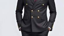 Men’s Double Breasted Slim Fit Suit Set – Business Wedding Blazer & Pants | Formal Party Suit