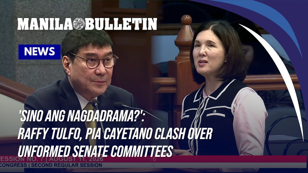 Raffy Tulfo, Pia Cayetano clash over unformed Senate committees