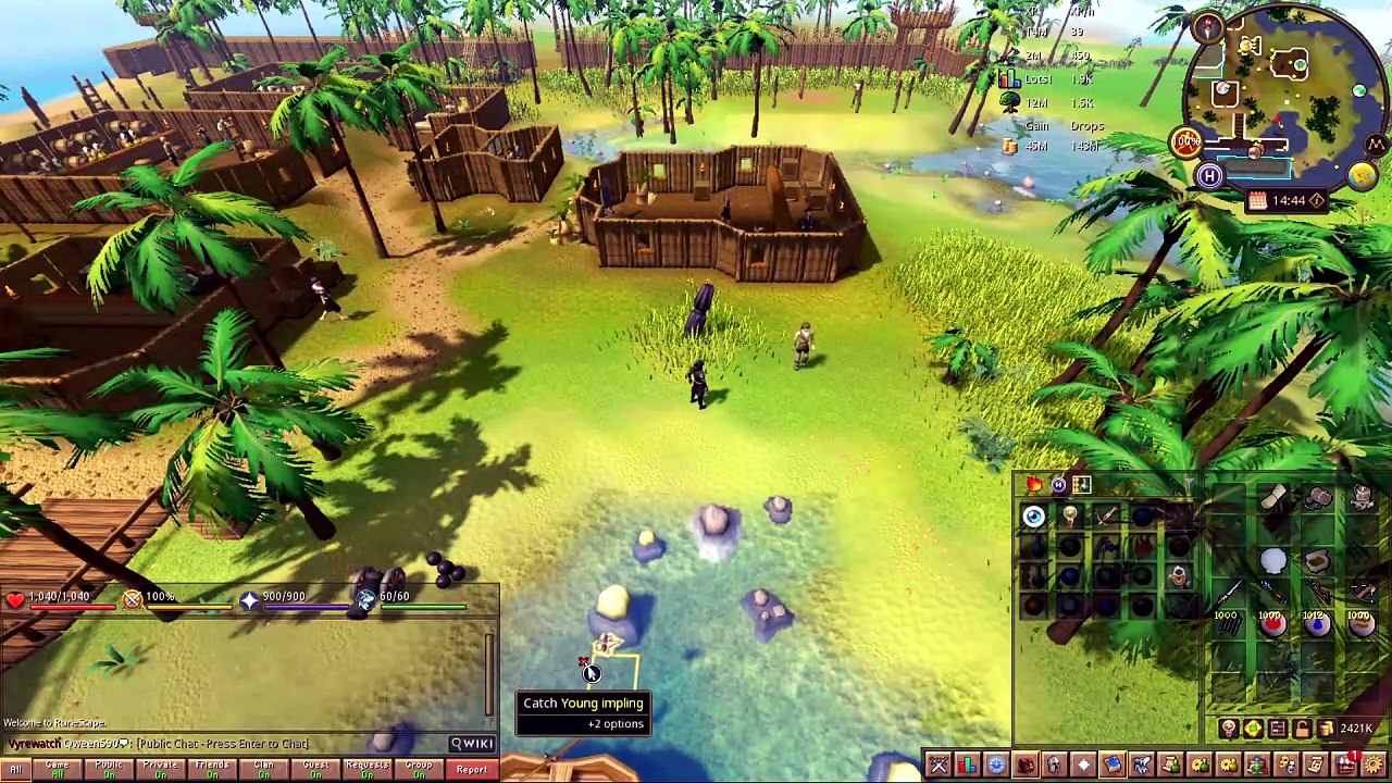 Walking On An Island (RuneScape)