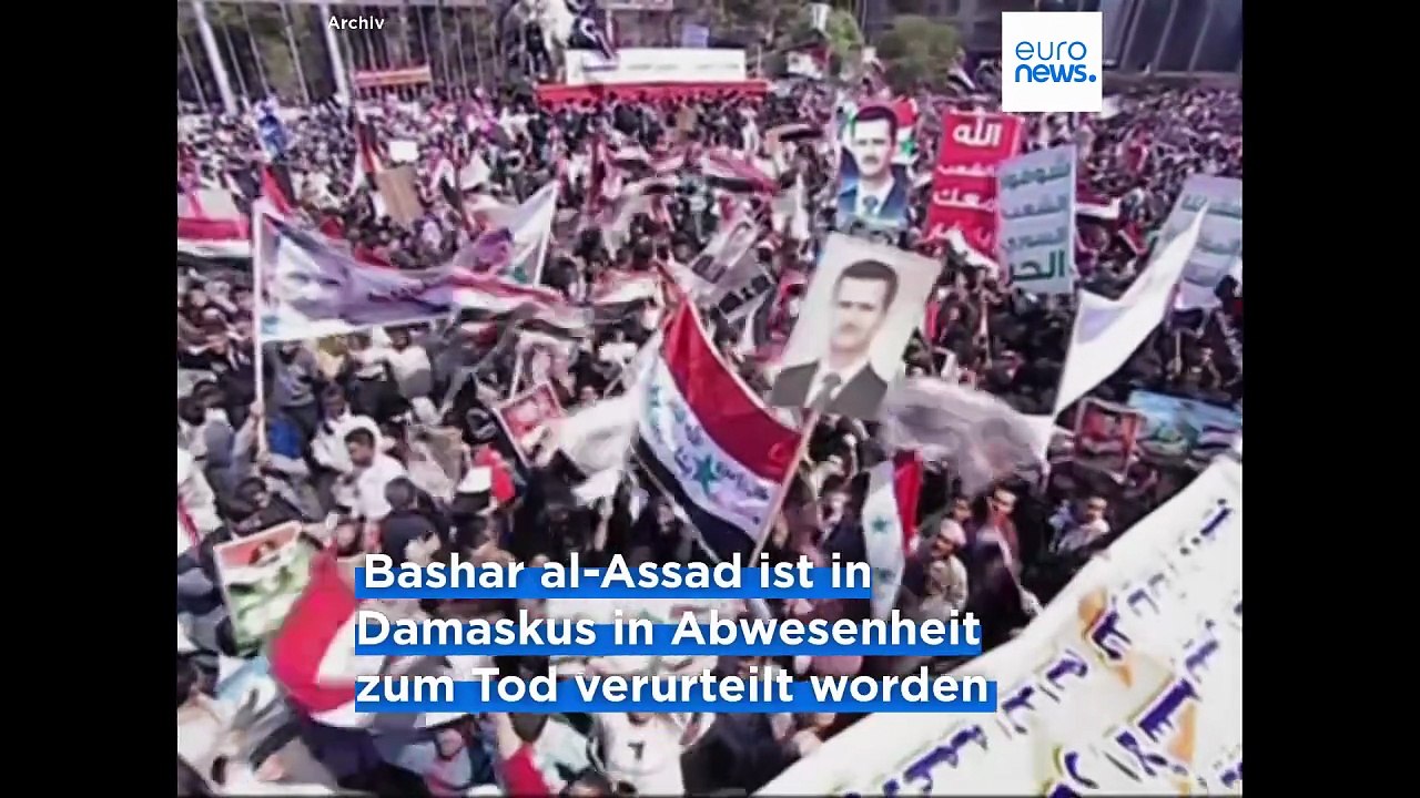 Wegen Kriegsverbrechen: Syrien verurteilt Bashar al-Assad in Abwesenheit zum Tode