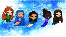 Re bon bon arabic Julie tamara Nadine Emma and Beatrice flying