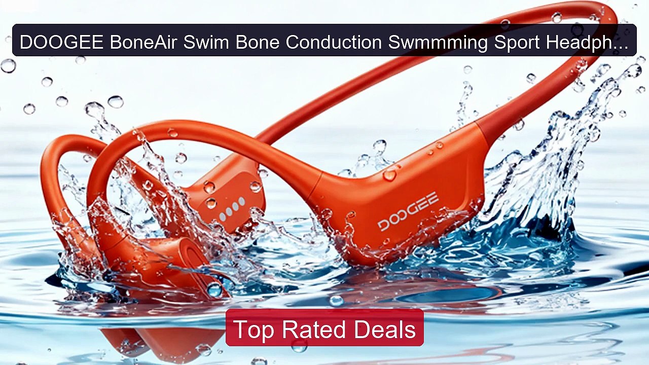 DOOGEE BoneAir Swim Bone Conduction Swmmming Sport Headphones Wire... -- Best Deal 2026 | Shop Now!