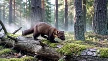 Marten : The agile forest climber with a curious and fearless spirit