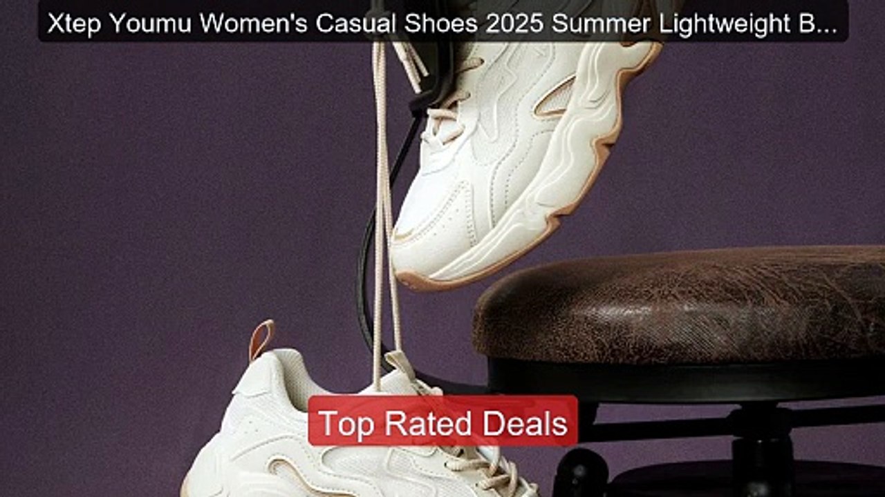 Xtep Youmu Women's Casual Shoes 2025 Summer Lightweight Breat... -- Amazing Value 2026 | Must Have!