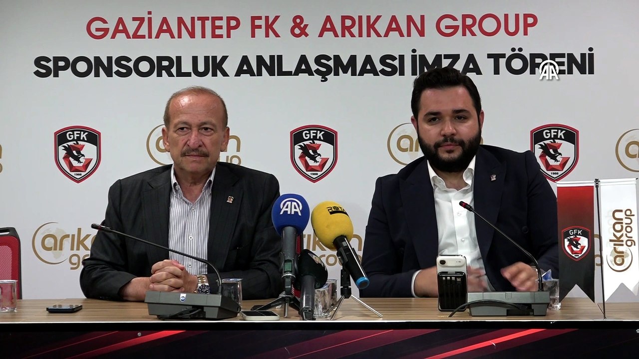 Arıkan Group, Gaziantep FK'ye sponsor oldu | Ajansspor | AA