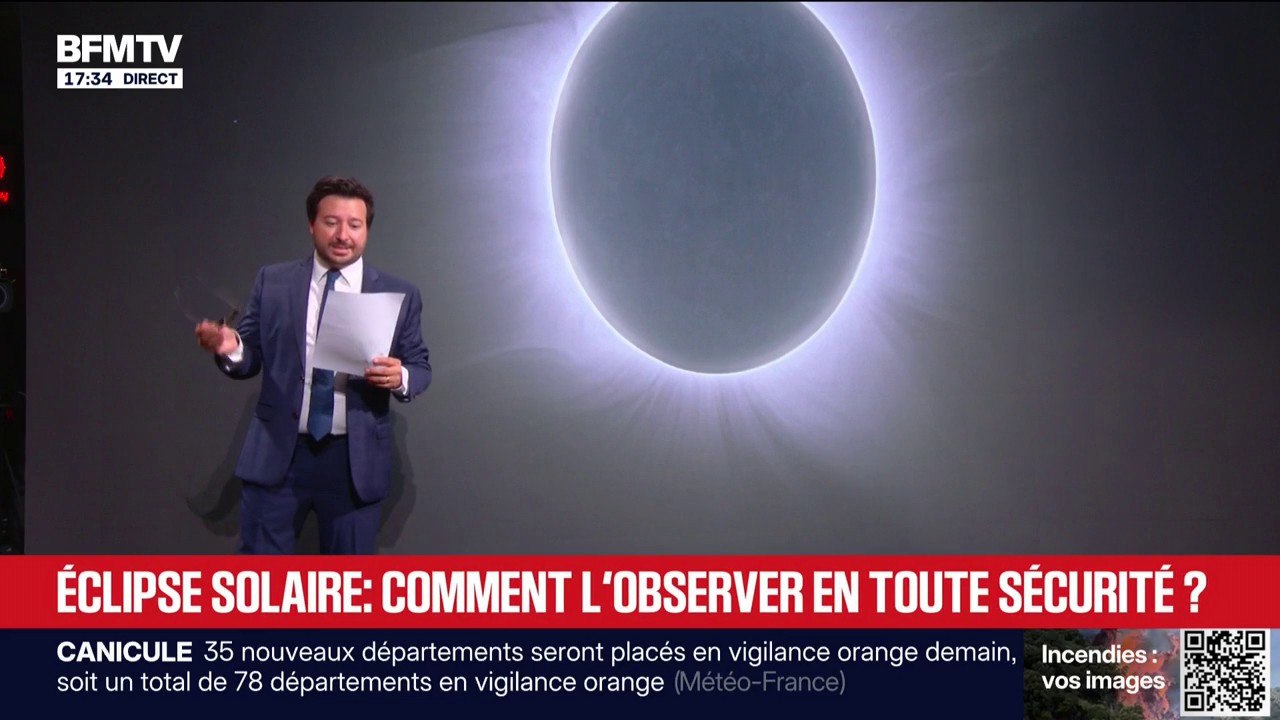 Éclipse: les conseils pour l'observer en sécurité