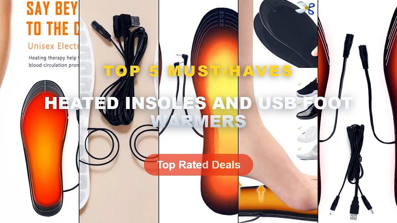 Top 5 Best Heated Insoles And USB Foot Warmers...