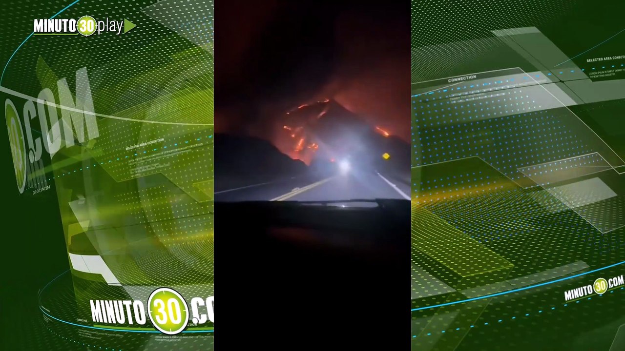 Incendio forestal permanece activo en Santa Fe de Antioquia y evalúan apoyo aéreo