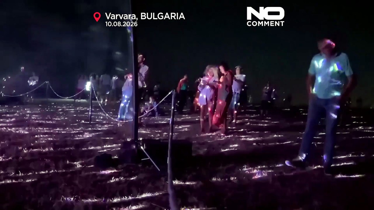 La Bulgarie illumine sa côte de la mer Noire avec un festival d'art numérique