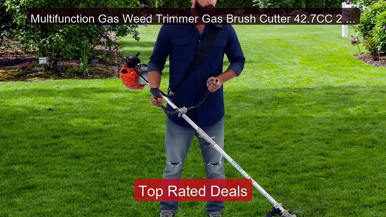 Multifunction Gas Weed Trimmer Gas Brush Cutter...