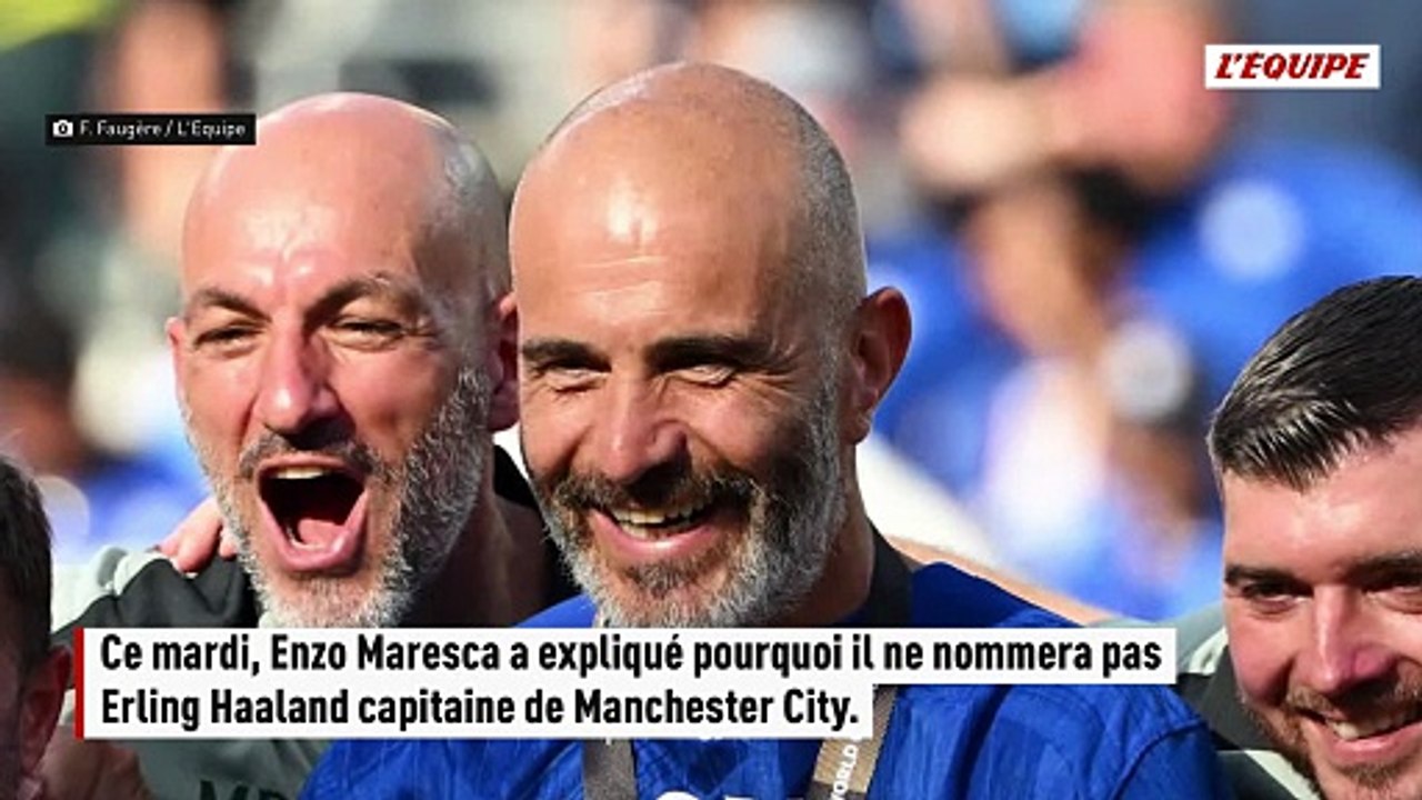 La raison pour laquelle Erling Haaland ne devrait pas être nommé capitaine de Manchester City sous Enzo Maresca - Foot - Premier League - Manchester City