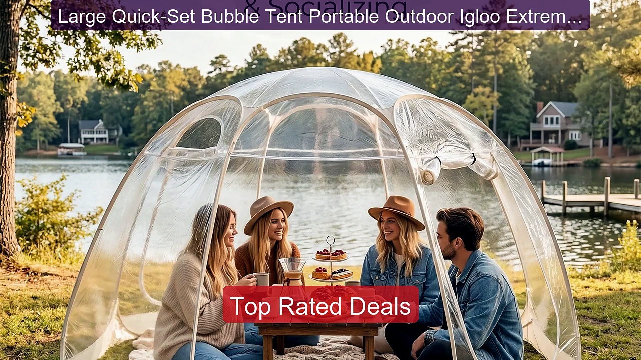 Large Quick-Set Bubble Tent Portable Outdoor Igloo Extreme ... -- Top Pick 2026 | Unbeatable Price!