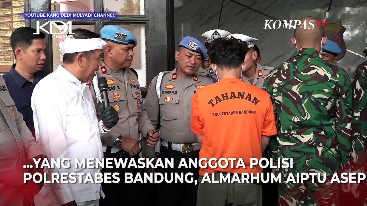 Momen Dedi Mulyadi Cecar Mahasiswa Penabrak Aiptu Asep, Ini Pengakuannya