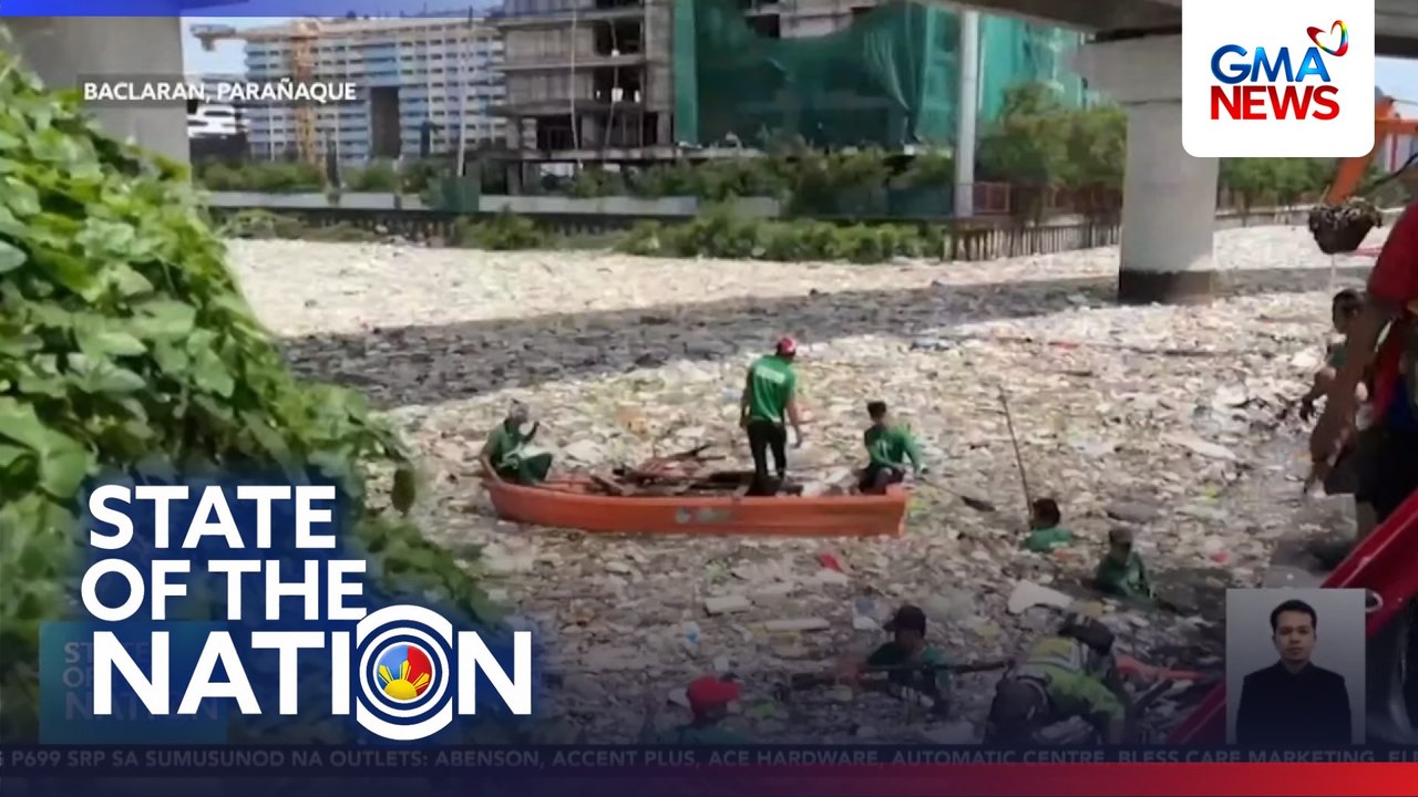 Mga basurang inanod sa Parañaque at Navotas, itinuturing ng gobyerno na "garbage crisis" | SONA