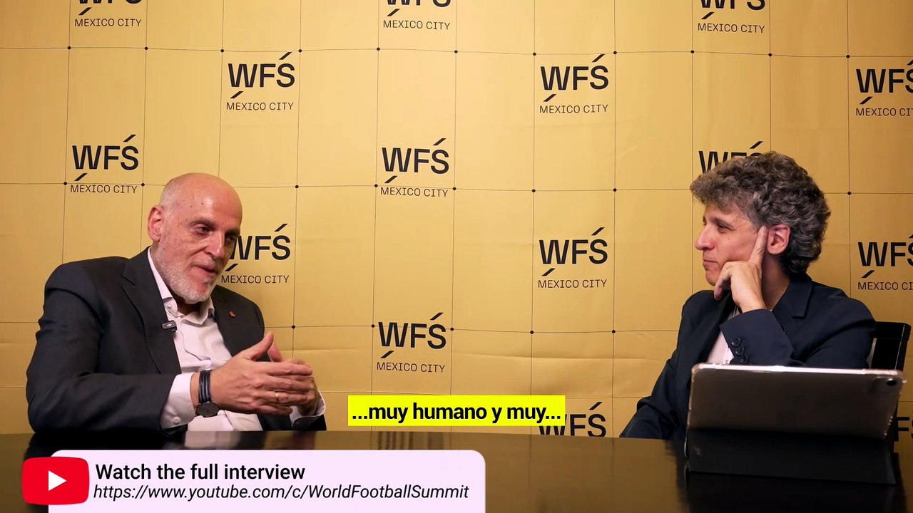 Tebas recuerda cómo nació su madridismo: “Mi hermano mayor es culé y yo del Madrid”