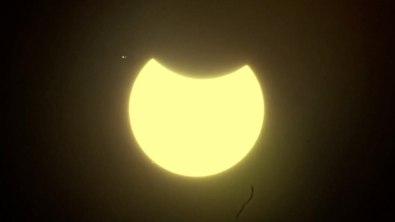 A solar eclipse will hit Kent's skies tomorrow