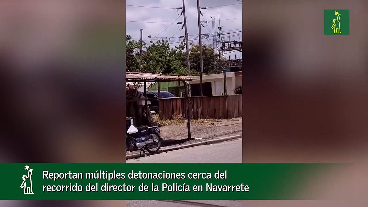 Reportan múltiples detonaciones cerca del recorrido del director de la Policía en Navarrete