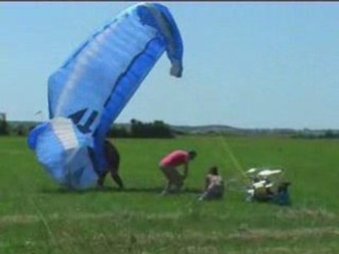Paramoteur Phénomènes inexpliqués 14 juillet à nieulle