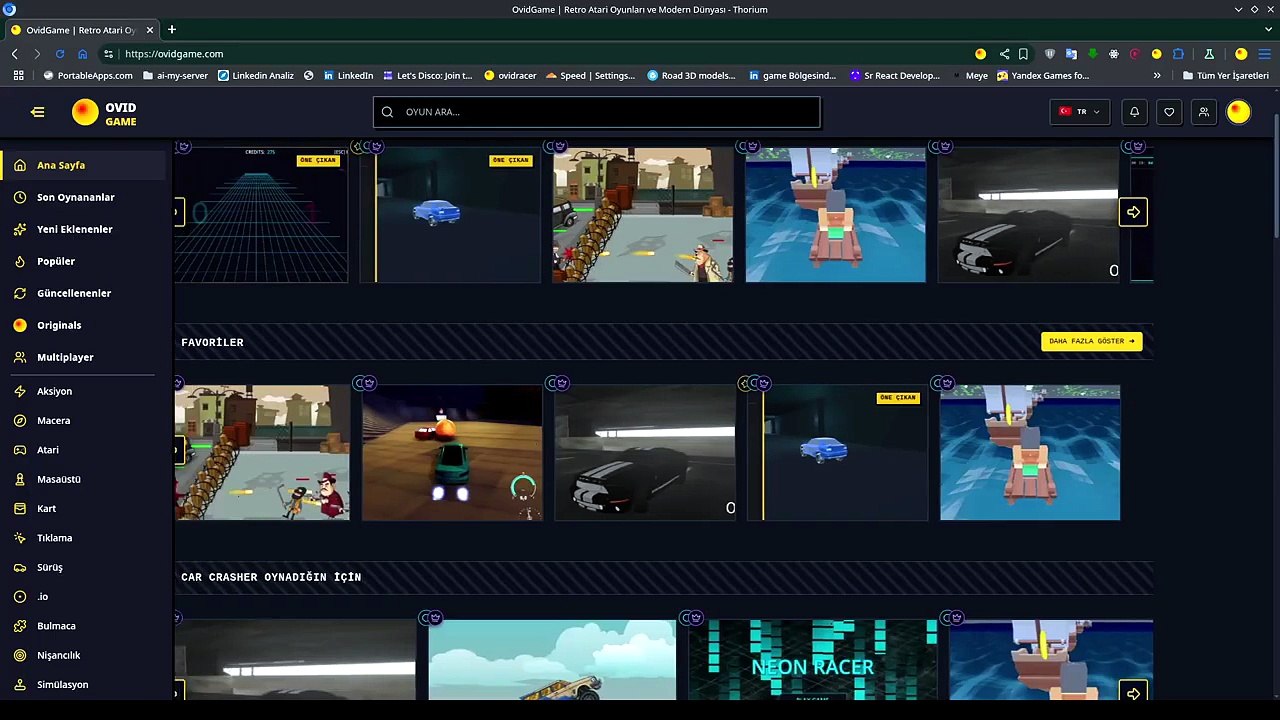 Ovid Game Web UI & Performance Update: Lazy Loading Integration [Ovid Game Web Arayüzü ve Performans Güncellemesi] | Ovid Game