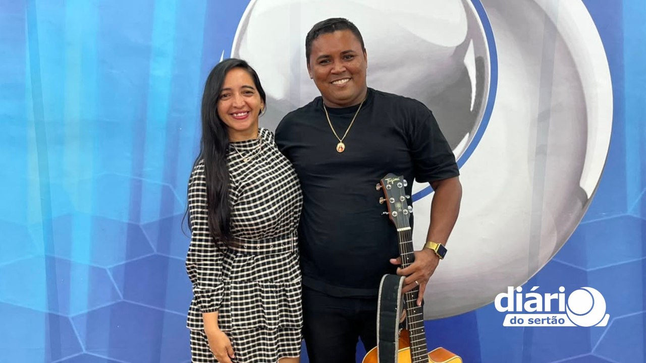 Após a perda de uma filha, casal que se conheceu no internet relata como música e fé os uniu no Sertão