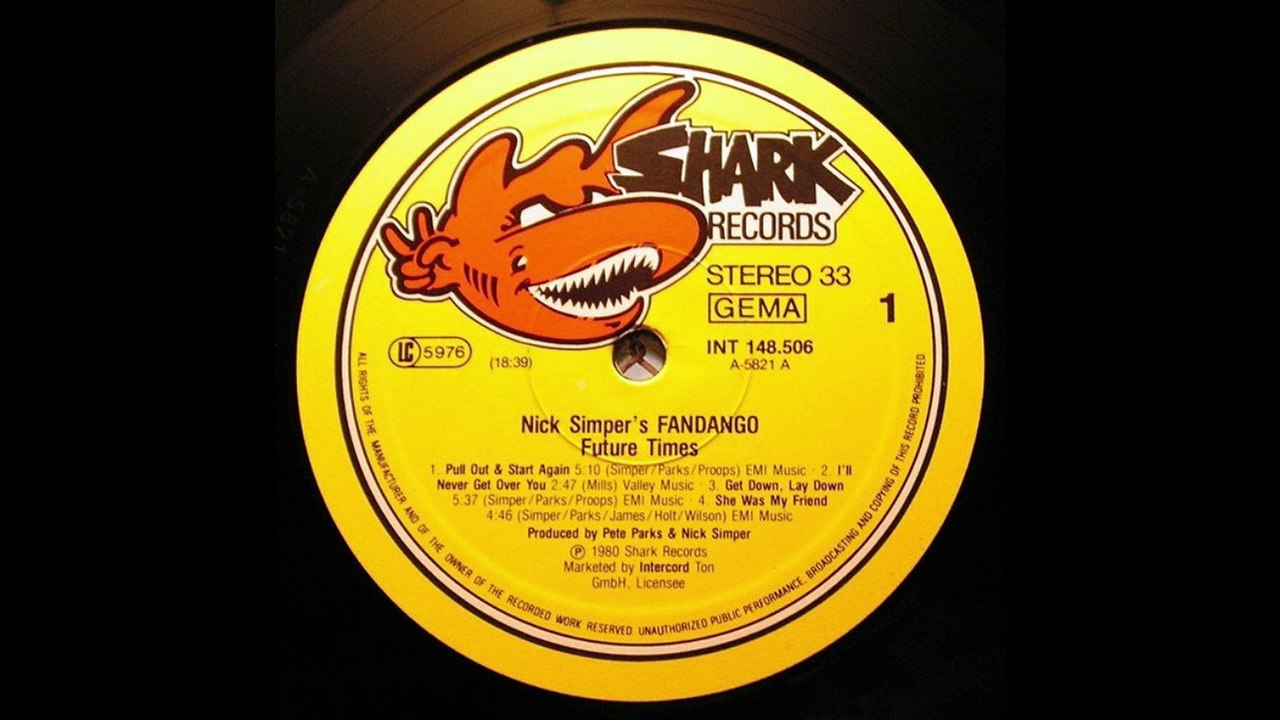 Nick Simper's Fandango – Future Times  Rock Sty...