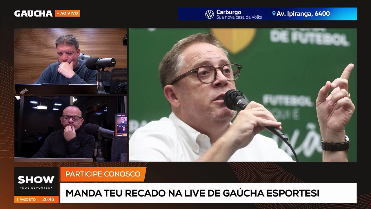 Entrevista de Luciano Hocsman no Show dos Esportes