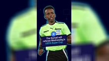 Who is UEFA Super Cup referee Omar Artan?