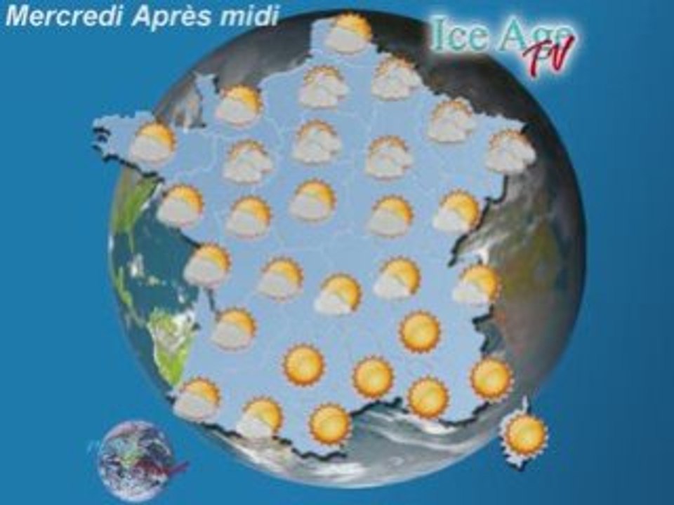 Meteo du Mercredi 16 juillet 2008