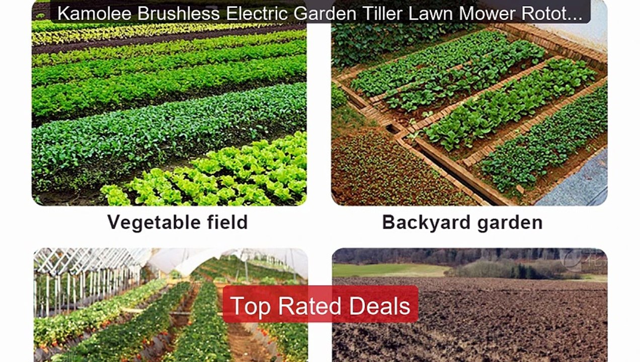 Kamolee Brushless Electric Garden Tiller Lawn Mower Rototiller... -- Hot Deal 2026 | Limited Offer!