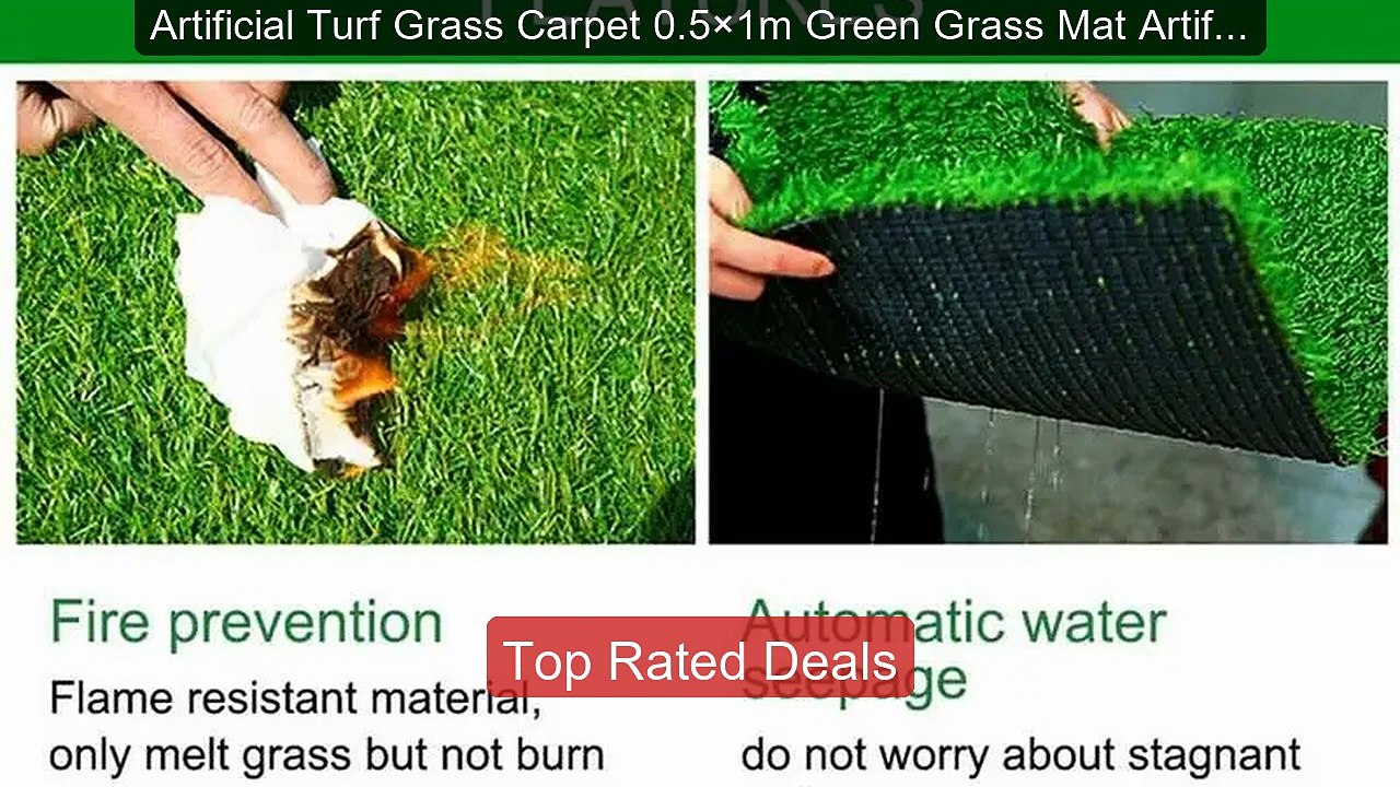 Artificial Turf Grass Carpet 0.5×1m Green Grass Mat Artificial Tur... -- Best Deal 2026 | Shop Now!
