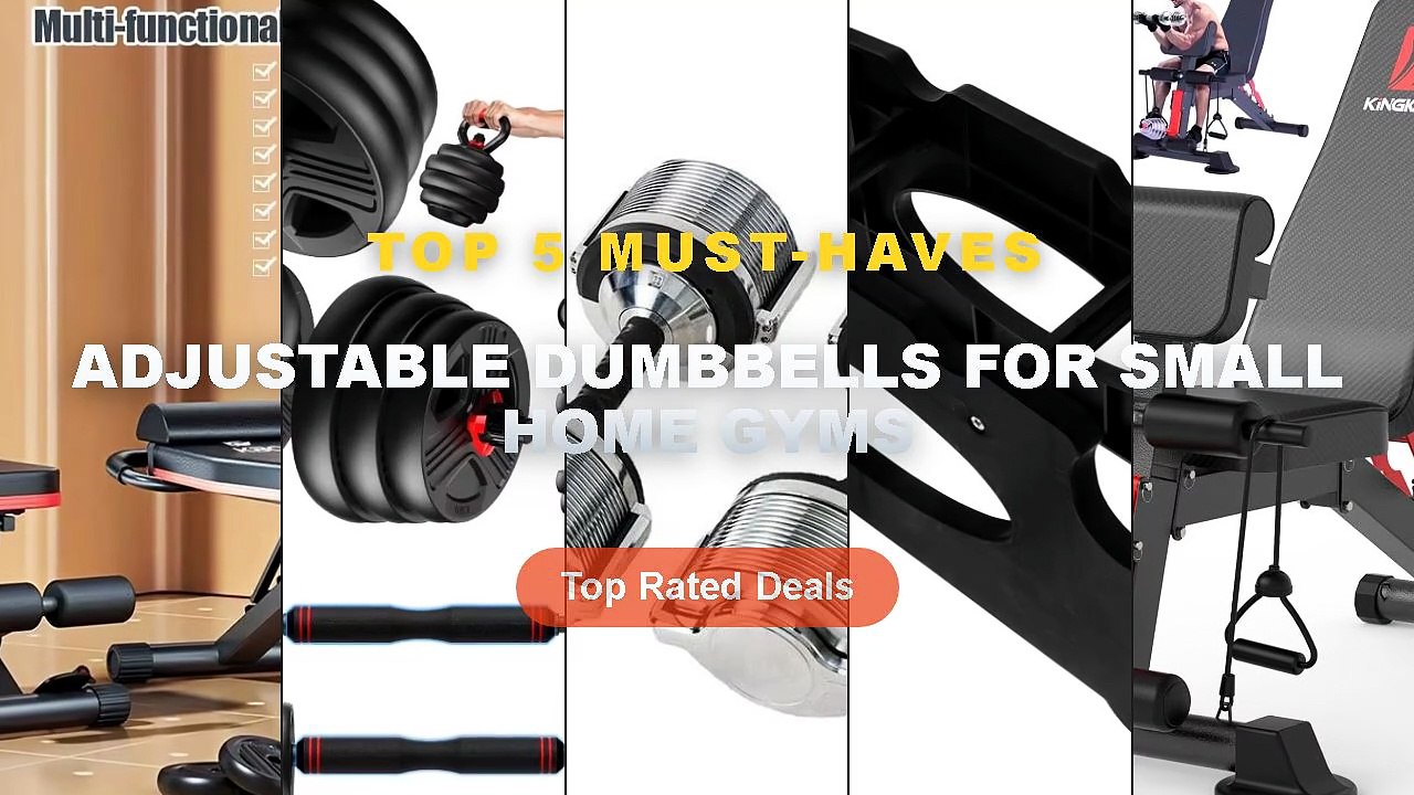 Why Everyone Is Buying Adjustable Dumbbells For...