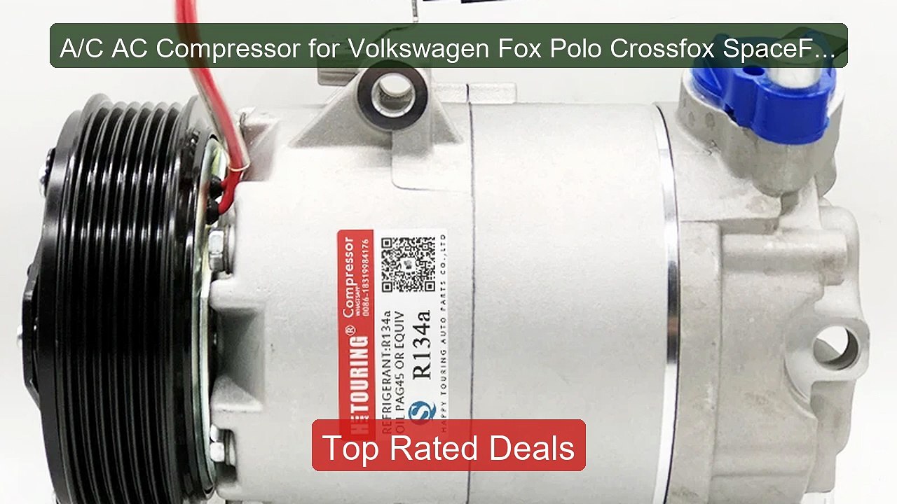 A/C AC Compressor for Volkswagen Fox Polo Crossfox SpaceFox... -- Top Pick 2026 | Unbeatable Price!