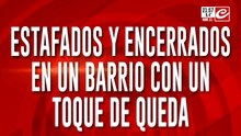 Un paisano los estafó en el cementerio y los tiran a la calle