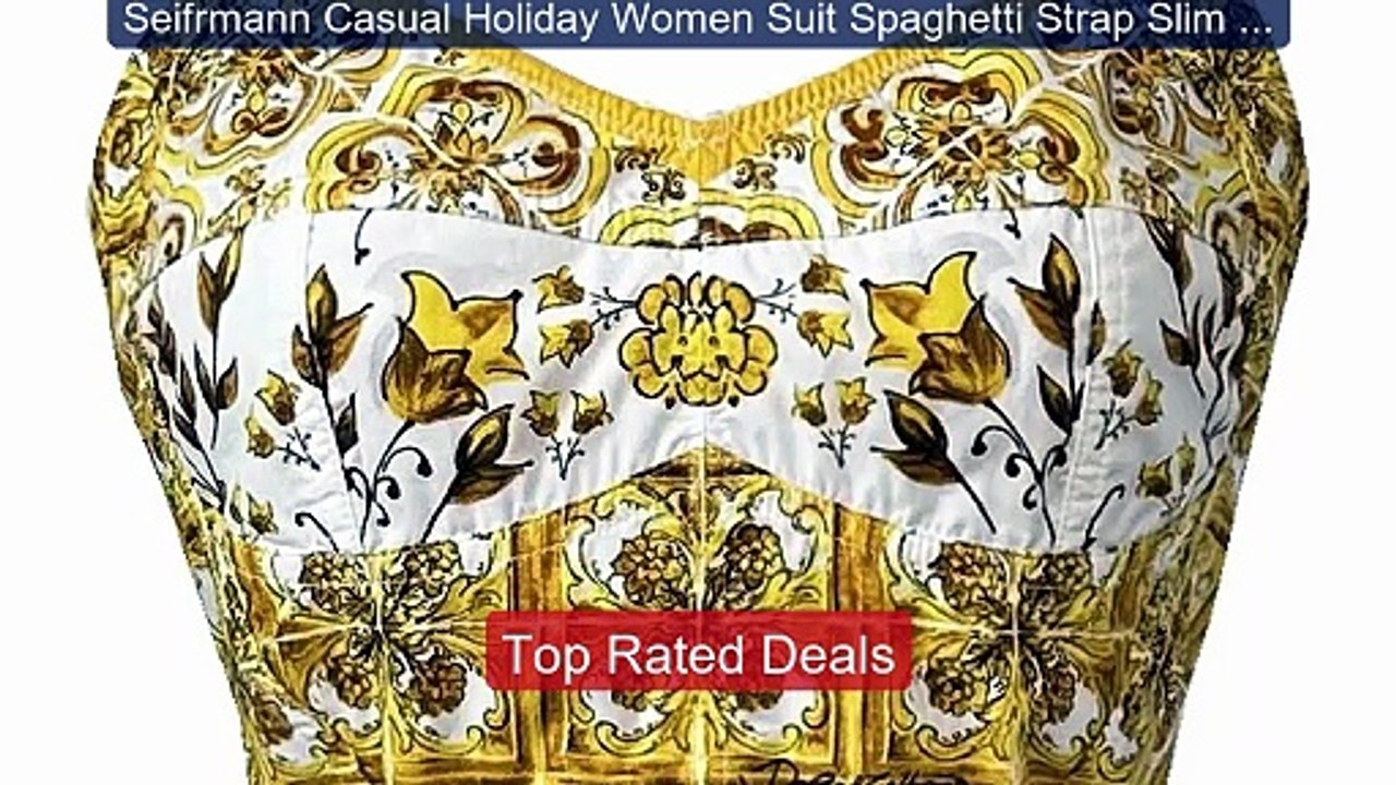 Seifrmann Casual Holiday Women Suit Spaghetti Strap Slim Sh... -- Top Pick 2026 | Unbeatable Price!