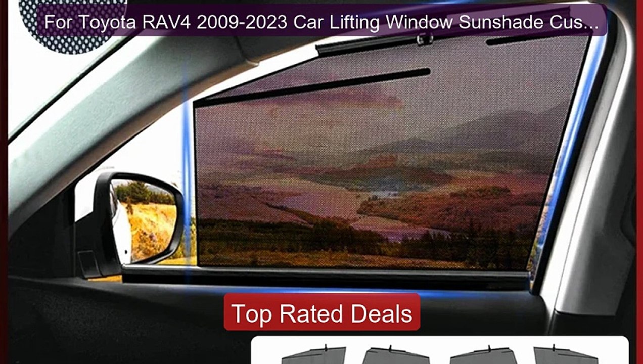 For Toyota RAV4 2009-2023 Car Lifting Window Sunshade Custo... -- Top Pick 2026 | Unbeatable Price!