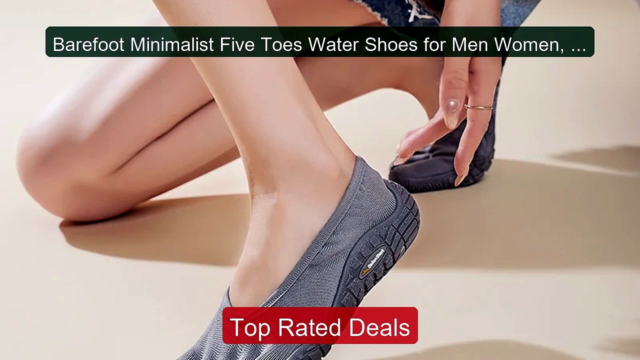 Barefoot Minimalist Five Toes Water Shoes for Men Women, Knit ... -- Hot Deal 2026 | Limited Offer!