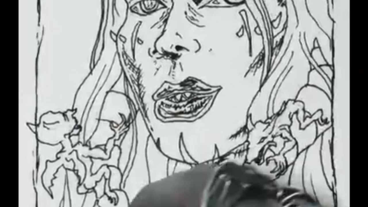 The Delimination Of Flesh: Arete - Capriccio 2 - PROGRESSUS.S3.L [Making Of/Inkwork]