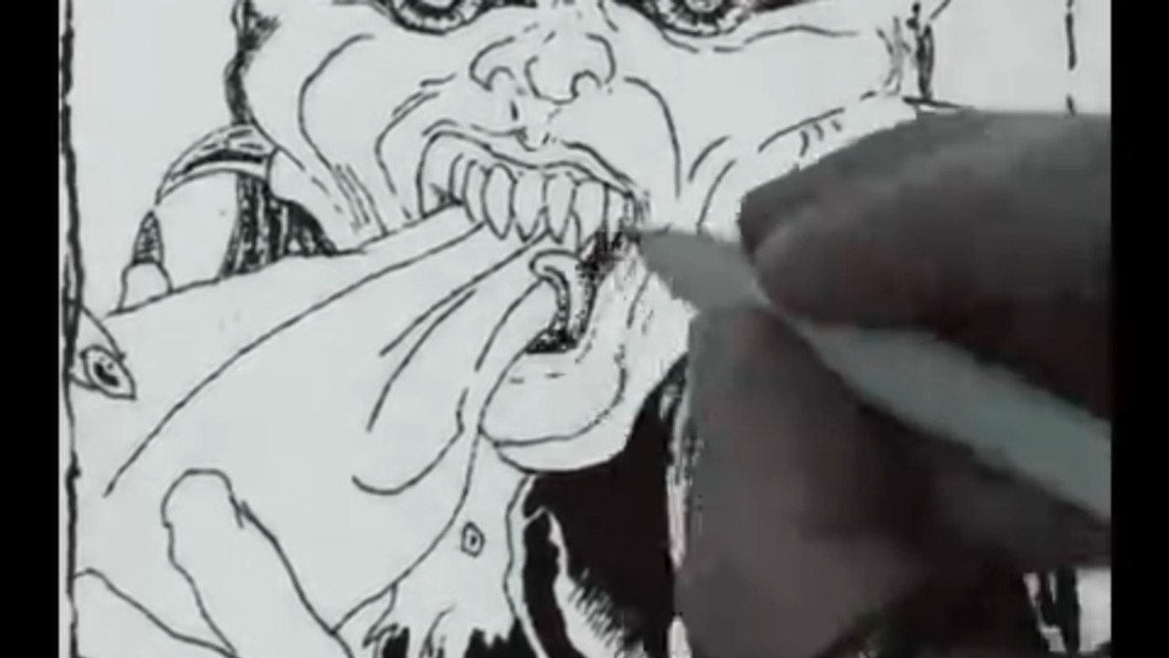 The Delimination Of Flesh: Arete - Dreamstealer 3 - PROGRESSUS.S3.L [Making Of/Inkwork]