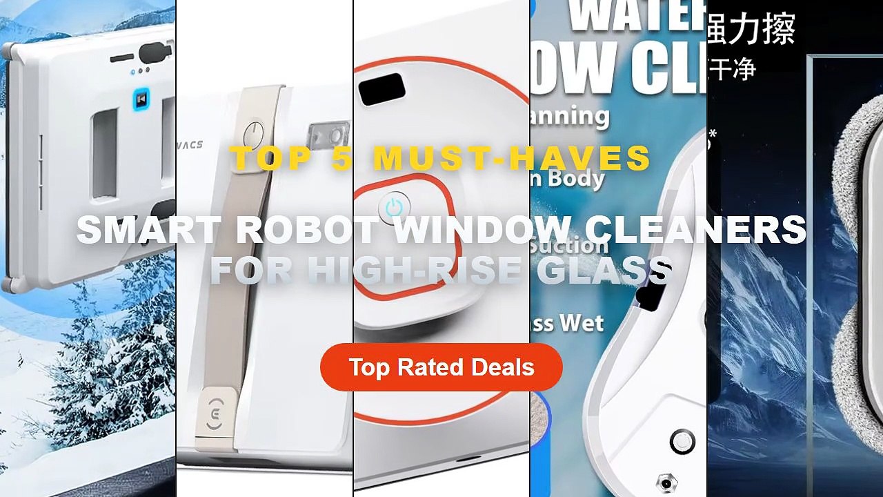 Top 5 Best Smart Robot Window Cleaners For High...