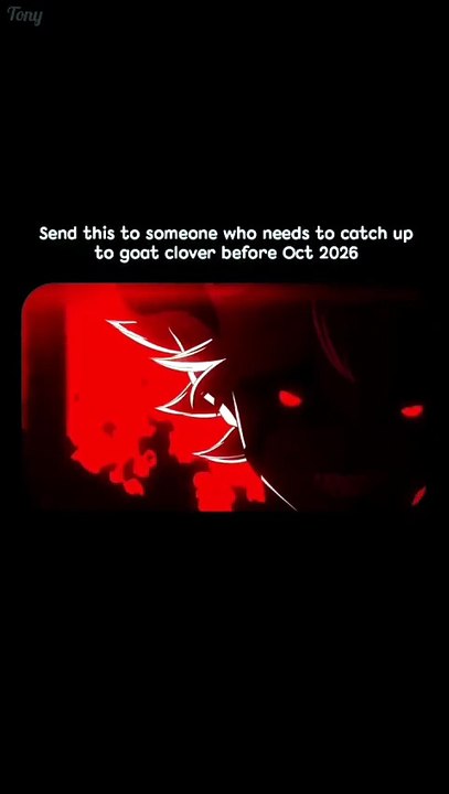 Black clover is coming