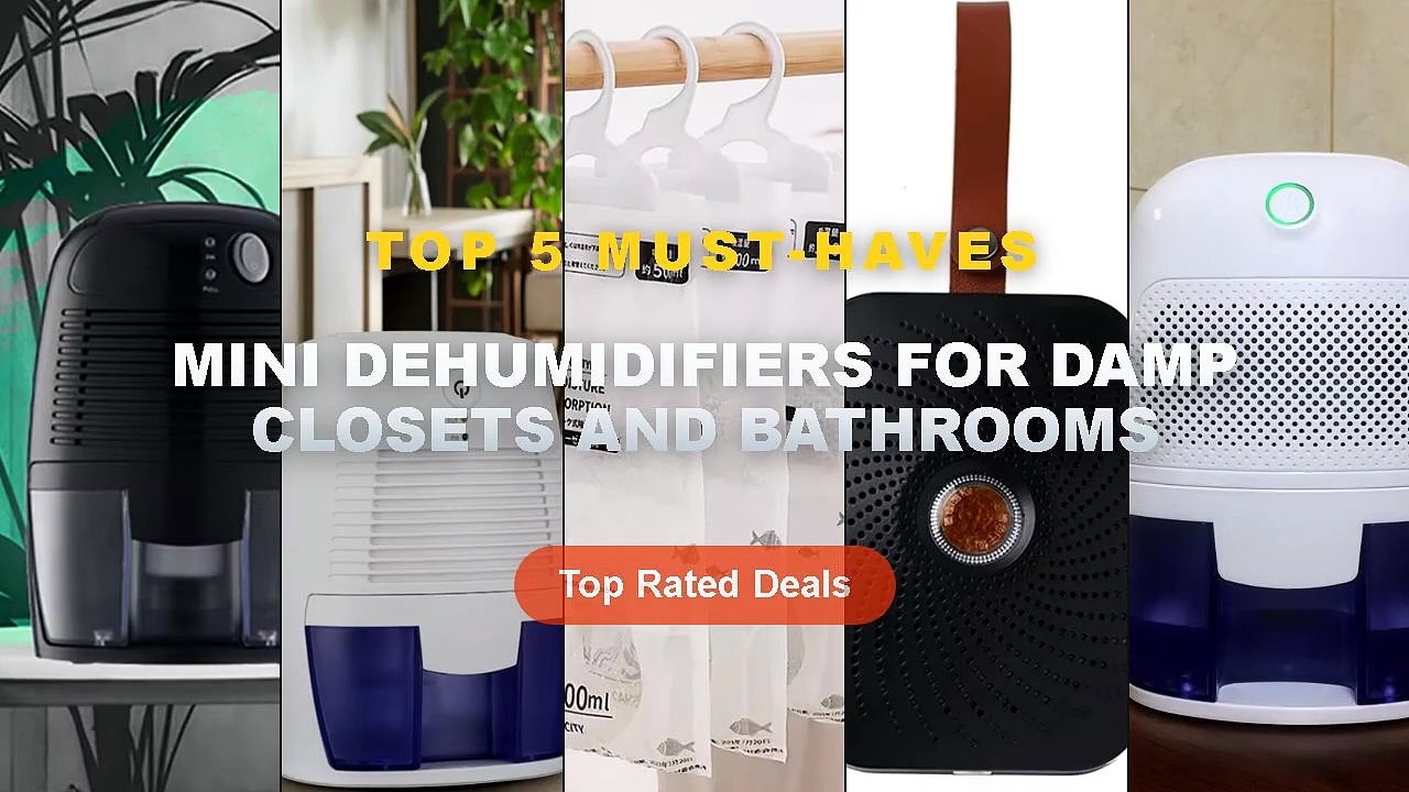 Best Mini Dehumidifiers For Damp Closets And Ba...
