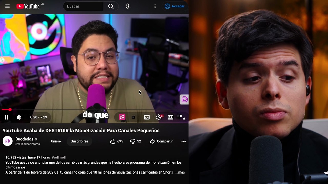 YouTube acaba de ENTERRAR a los YouTubers peque...