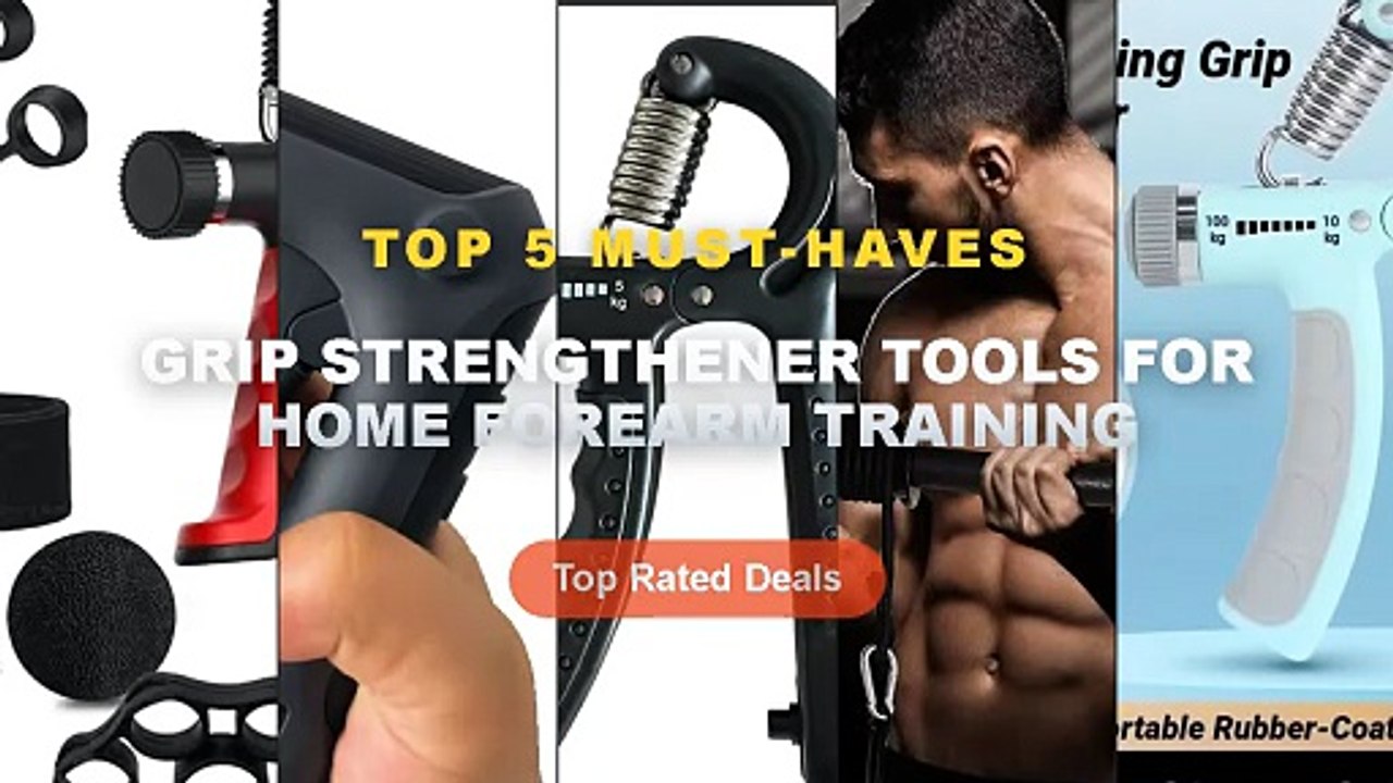 Best Grip Strengthener Tools For Home Forearm Training on AliExpress | Review - With Counter Wrist Forearm And Exerciser...