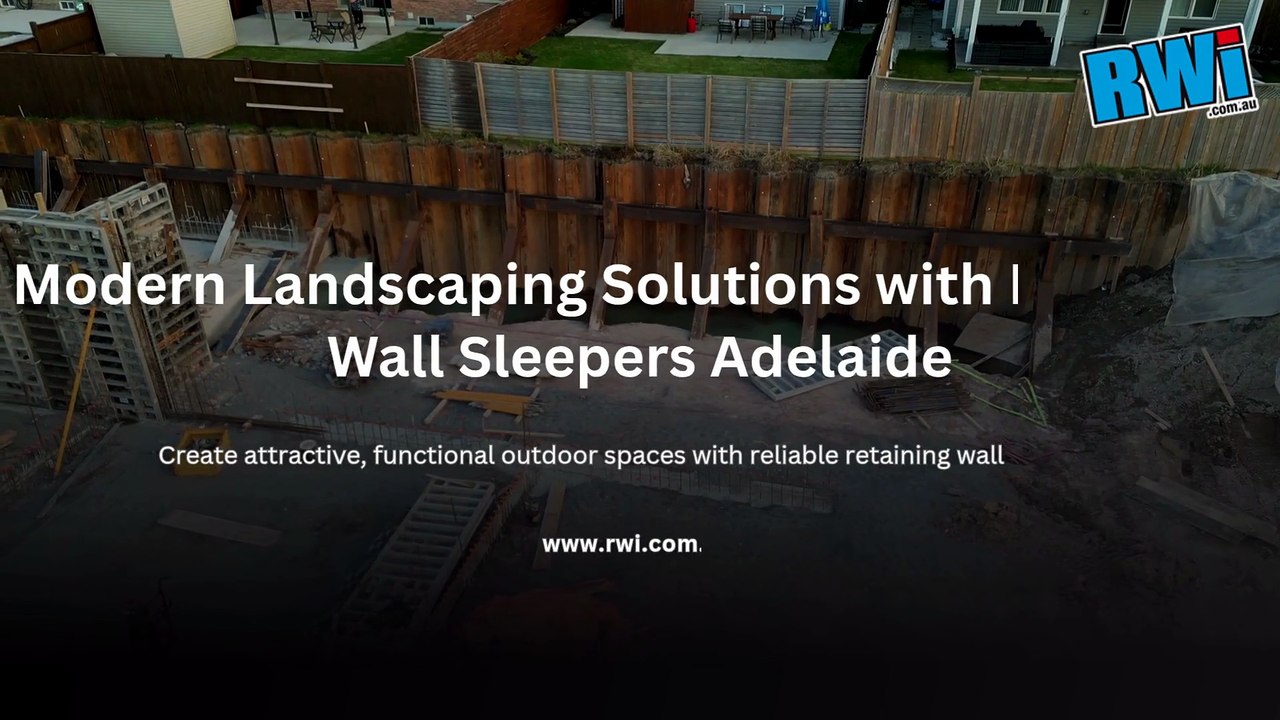 Retaining Wall Sleepers Adelaide