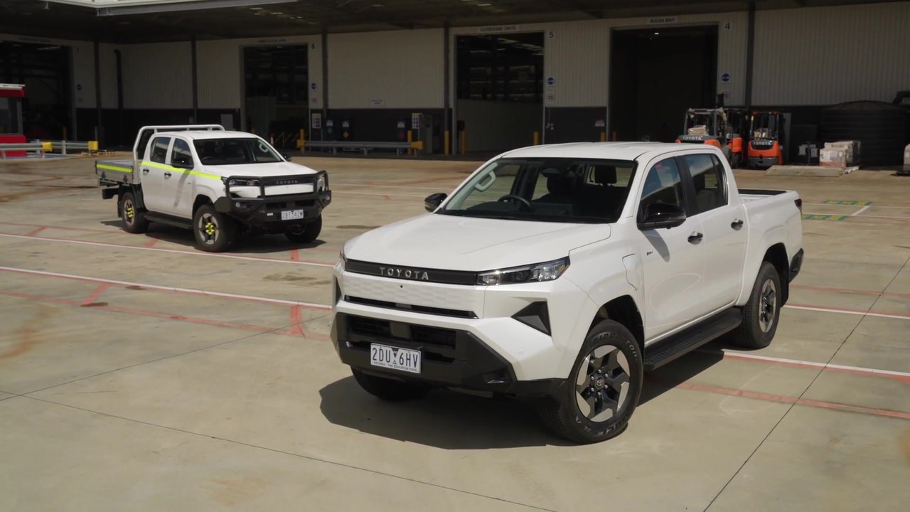 2026 Toyota HiLux BEV SR Design Preview