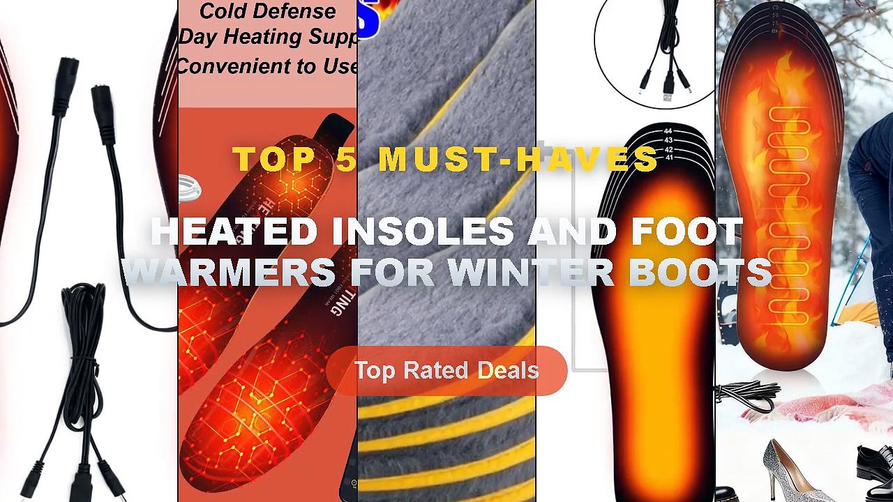 Why Everyone Is Buying Heated Insoles And Foot...