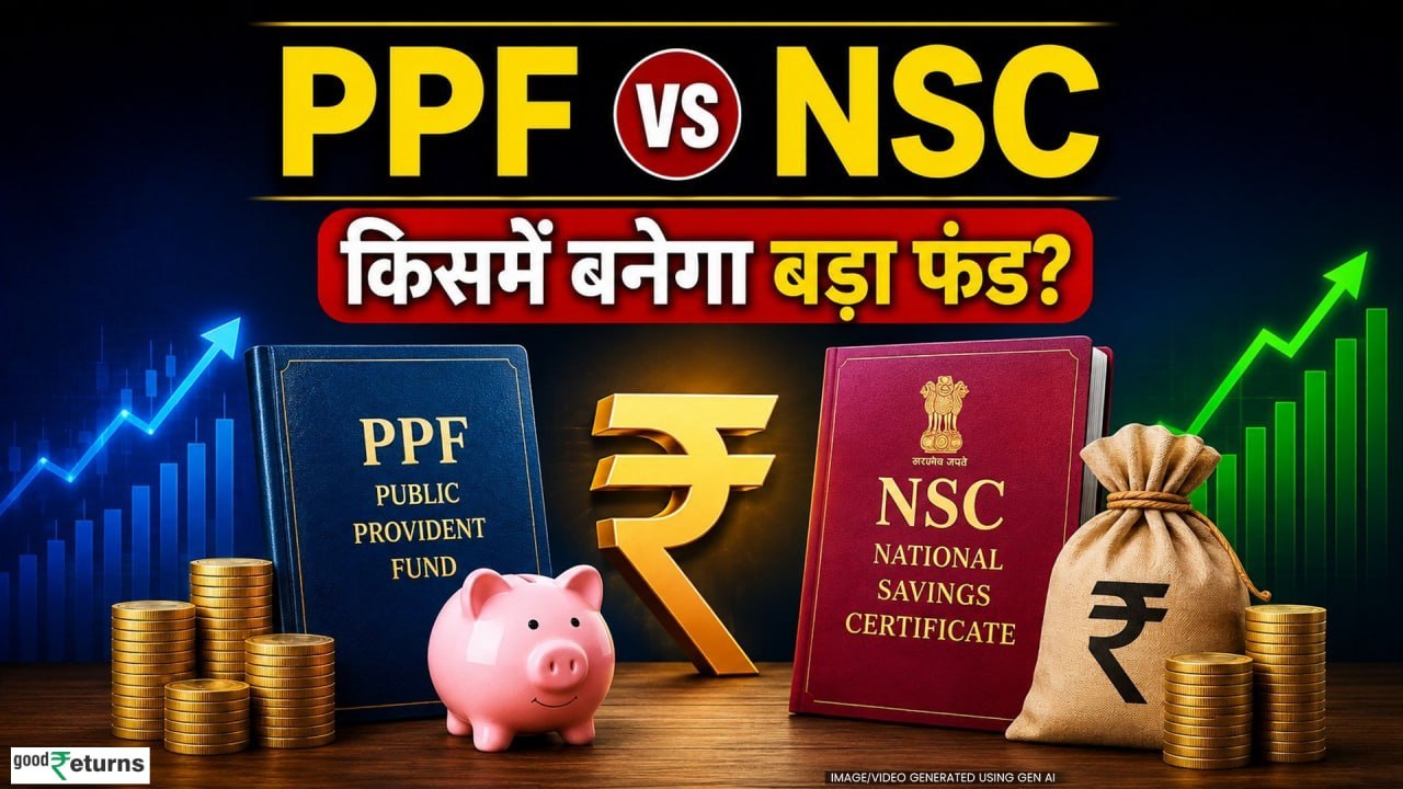 PPF vs NSC: 7.1% या 7.7%? लंबी अवधि में कौन सी सरकारी स्कीम बनाएगी बड़ा फंड, जानें पूरा गणित