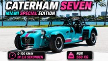 Caterham Seven Miami Special Edition – 210 PS treffen auf nur 560 kg